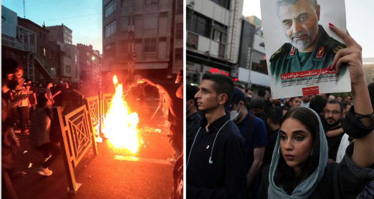TT, Demonstranter, Iran, Protester